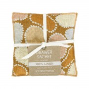 Drawer Sachet | Heart Shaped Rock | Linen
